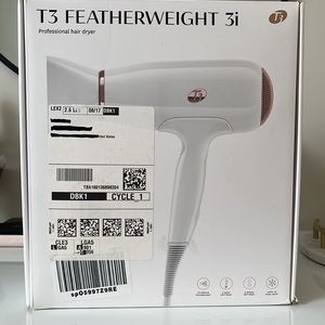 T3 featherweight 3i hair dryer Professional Ionic Hair Dryer Brand New with  Box